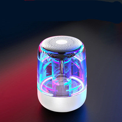 Portable bluetooth speaker with Variable Color LED Light