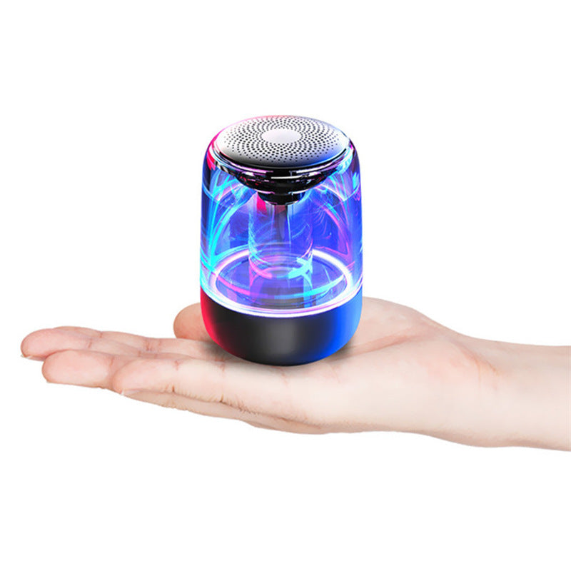 Portable bluetooth speaker with Variable Color LED Light