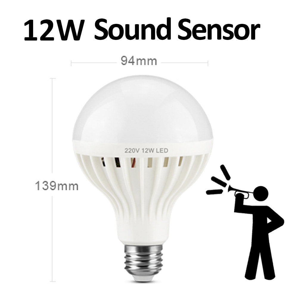 LED sound control light control bulb