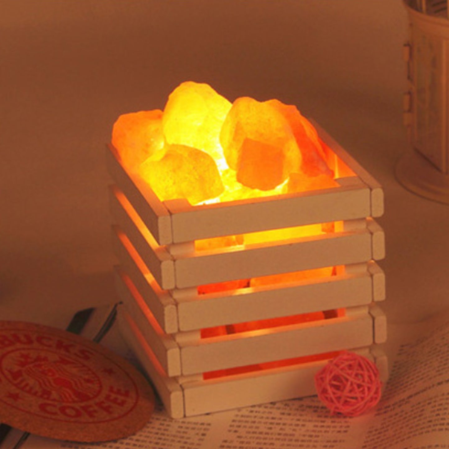 Hot Resin Himalayan Crystal Salt Lamp Lamp Light