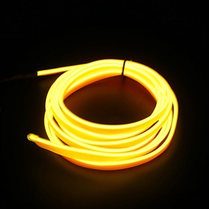 Car Interior Light Atmosphere Ambient Light Tube LED Strip Flexible Neon Lamp Glow String Light For Car Decoration interior part