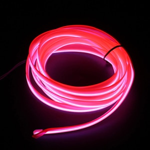 Car Interior Light Atmosphere Ambient Light Tube LED Strip Flexible Neon Lamp Glow String Light For Car Decoration interior part