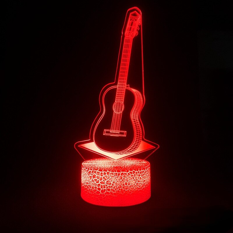 3D Instrument/Music Illusion Lamp Led Night