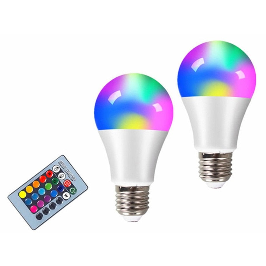 E27 LED RGB Lamp Spotlight Bulb