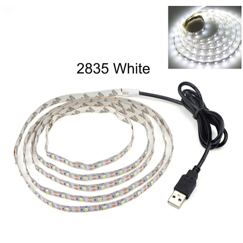 LED Strip Ligths for TV USB LED Lights Flexible Neon Light Strip DC 5V SMD2835 LED Tape Light Home Party Decoration LED Light