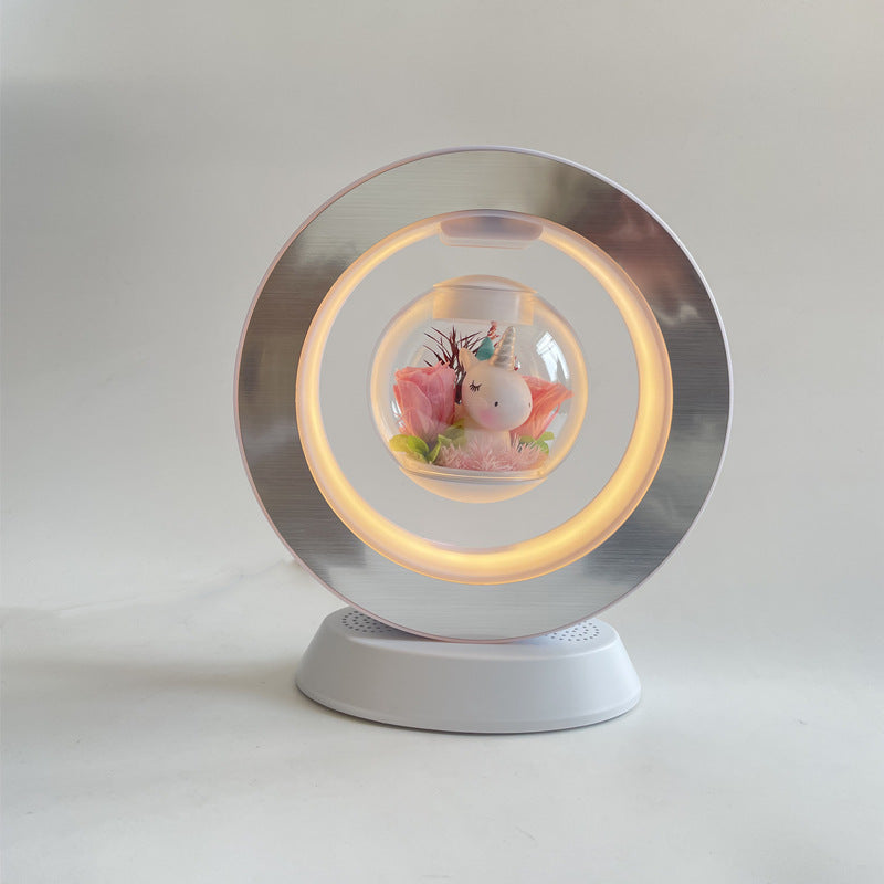 Magnetic Levitation Lamp Bluetooth Stereo