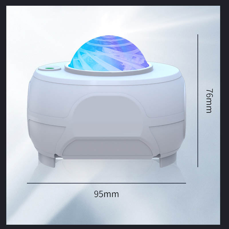 Swirl Moon Full Star Laser Atmosphere Nightlight